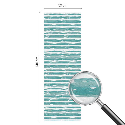 Fönsterfilm med mosaikmönster Gröna ränder