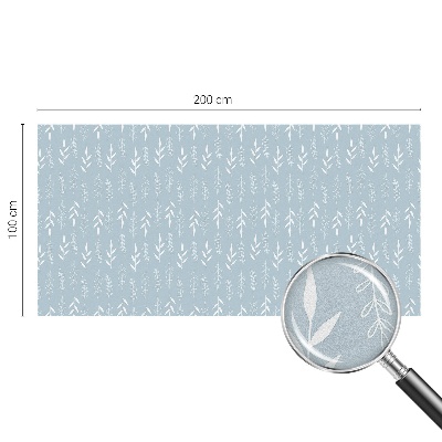 Frostfilm med dekorativt mönster Växtmönster