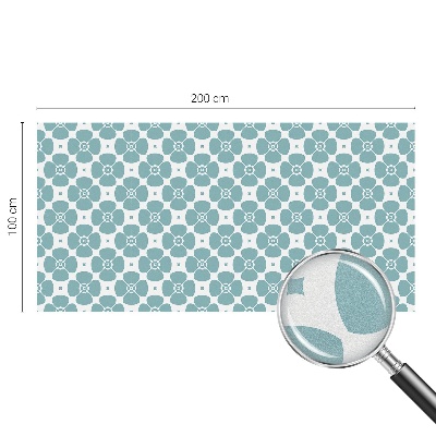 Solfilm fönster insynsskydd Blomsymmetri