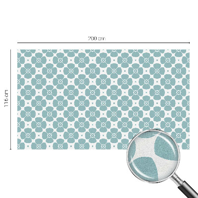 Solfilm fönster insynsskydd Blomsymmetri