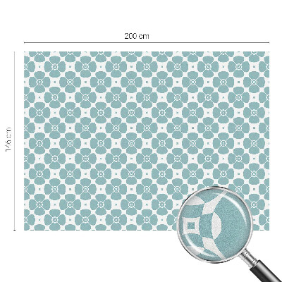 Solfilm fönster insynsskydd Blomsymmetri