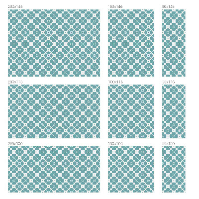 Solfilm fönster insynsskydd Blomsymmetri