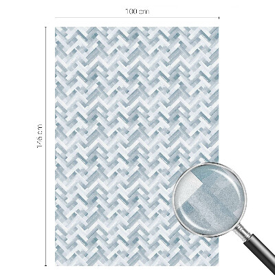 Fönsterfilm med mosaikmönster Geometriskt mönster