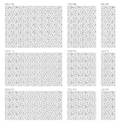 Dekorplast till fönster mosaik Växtlöv