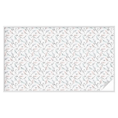 Dekorplast till fönster mosaik Växtlöv