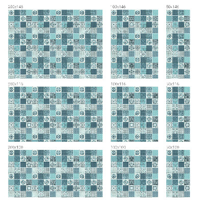 Frostad fönsterfilm med färgat mönster Boho-plattor