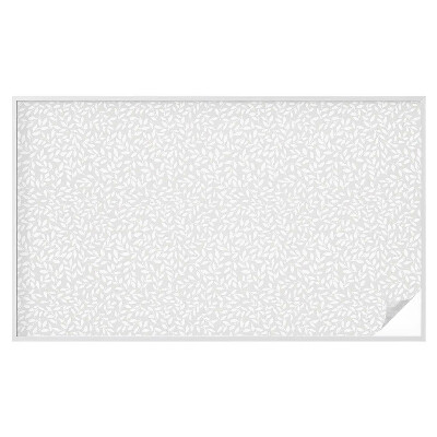 Frostfilm med dekorativt mönster Lövmönster