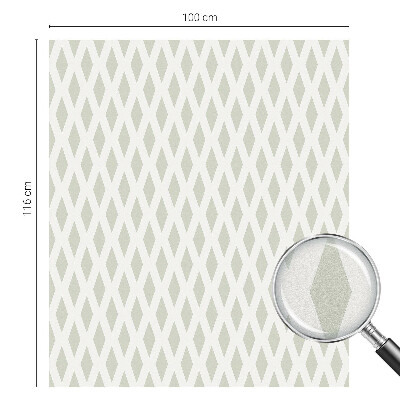 Dekorplast till fönster mosaik rutmönster