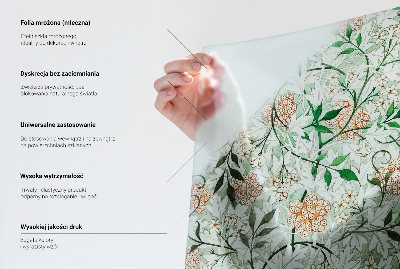 Dekorplast till fönster mosaik rutmönster