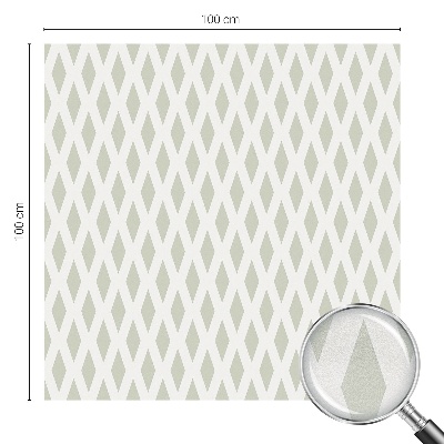 Dekorplast till fönster mosaik rutmönster