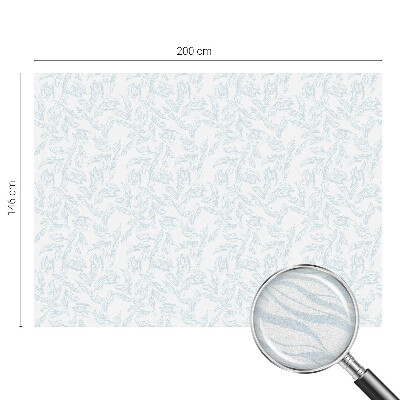 Fönsterfilm med mosaikmönster Eteriska blad