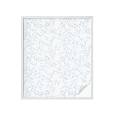 Fönsterfilm med mosaikmönster Eteriska blad