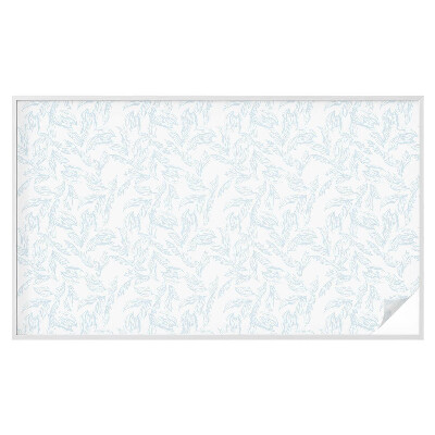 Fönsterfilm med mosaikmönster Eteriska blad