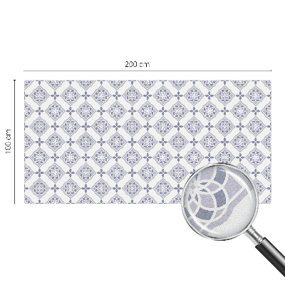 Solfilm fönster insynsskydd Blommiga romber