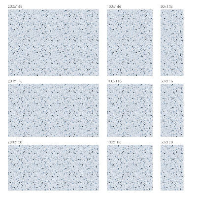 Frostad fönsterfilm med färgat mönster Modern mosaik