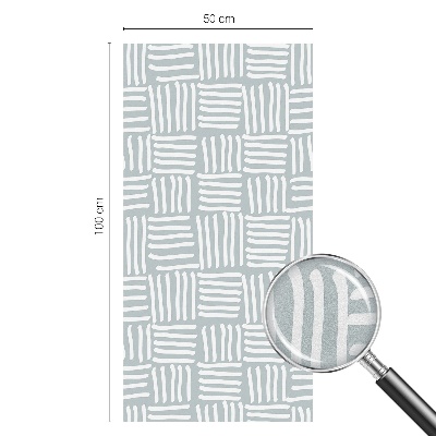 Dekorplast till fönster mosaik Dynamiskt mönster