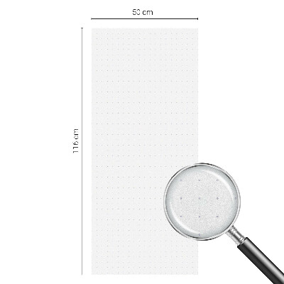 Fönsterfilm med mosaikmönster Mindre poäng