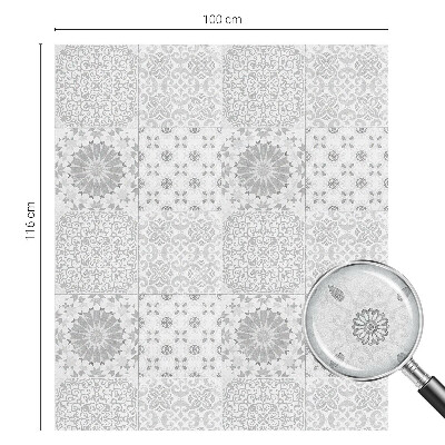 Dekorplast till fönster mosaik Klassisk elegans