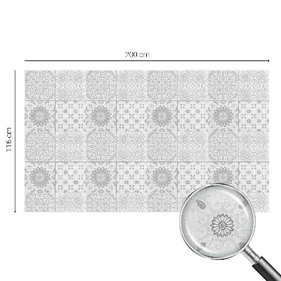 Dekorplast till fönster mosaik Klassisk elegans