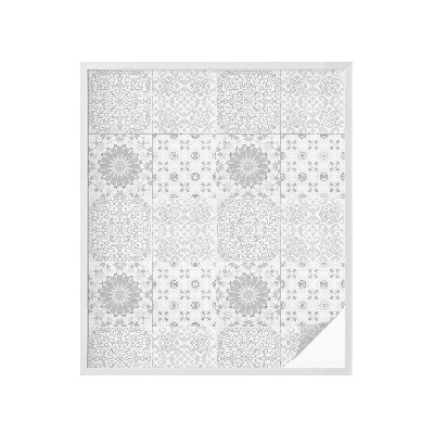 Dekorplast till fönster mosaik Klassisk elegans