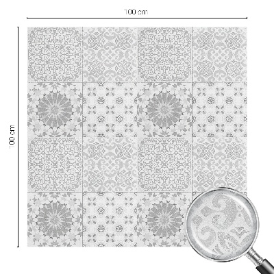 Dekorplast till fönster mosaik Klassisk elegans