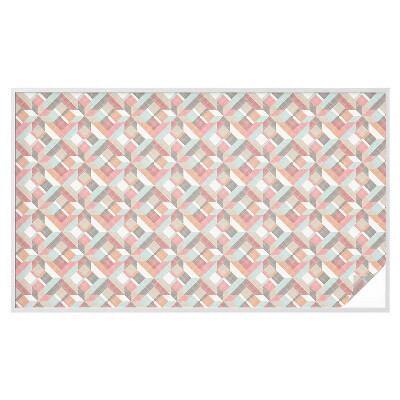 Solfilm fönster insynsskydd Geometriska romber