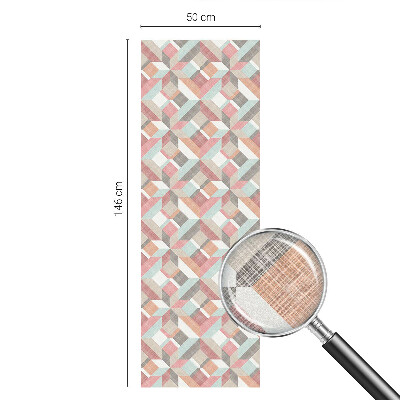 Solfilm fönster insynsskydd Geometriska romber