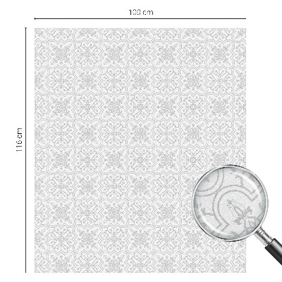 Fönsterfilm med mosaikmönster Blomsymmetri