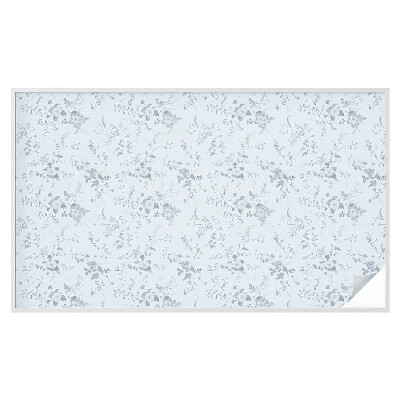 Solfilm fönster insynsskydd Subtila blommor