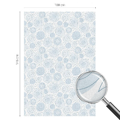 Fönsterfilm med mosaikmönster Spiralmönster