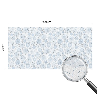 Fönsterfilm med mosaikmönster Spiralmönster