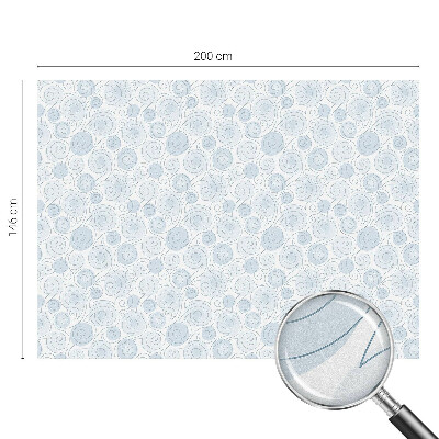 Fönsterfilm med mosaikmönster Spiralmönster