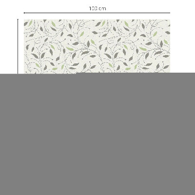 Dekorplast till fönster mosaik Blad av skott