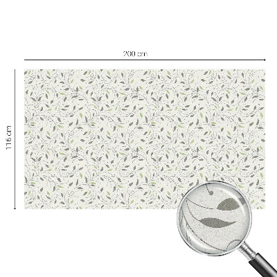 Dekorplast till fönster mosaik Blad av skott