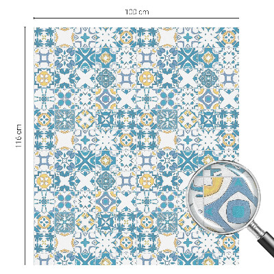 Fönsterfilm med mosaikmönster Mosaikmönster