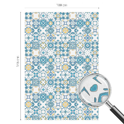 Fönsterfilm med mosaikmönster Mosaikmönster