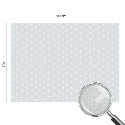 Fönsterfilm med mosaikmönster Delikata kors