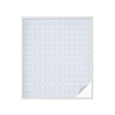 Dekorplast till fönster mosaik Modern geometri