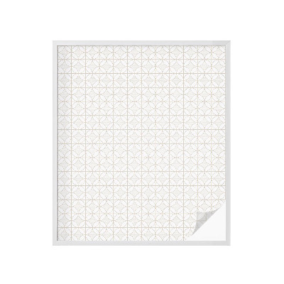 Fönsterfilm med mosaikmönster Geometriska mönster