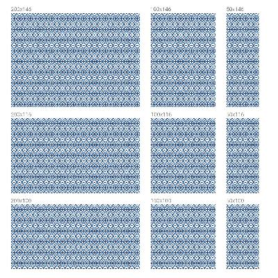 Frostfilm med dekorativt mönster Harmoniskt mönster