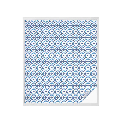 Frostfilm med dekorativt mönster Harmoniskt mönster