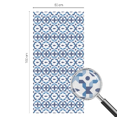 Frostfilm med dekorativt mönster Harmoniskt mönster