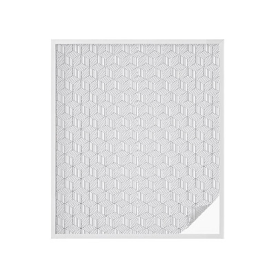 Fönsterfilm med mosaikmönster Hexagonala fasta ämnen