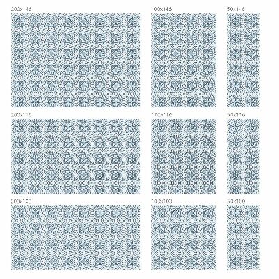 Solfilm fönster insynsskydd Klassisk mosaik