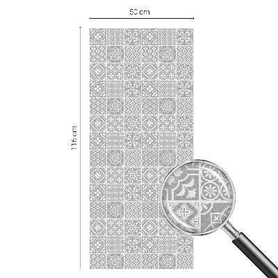 Fönsterfilm med mosaikmönster Geometrisk elegans