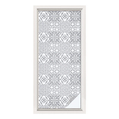 Dekorplast till fönster mosaik Klassiska mönster