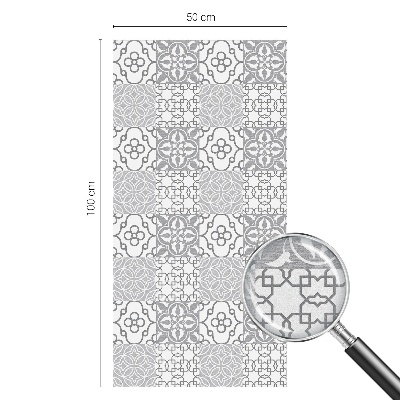 Dekorplast till fönster mosaik Klassiska mönster