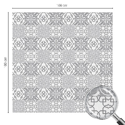 Dekorplast till fönster mosaik Klassiska mönster