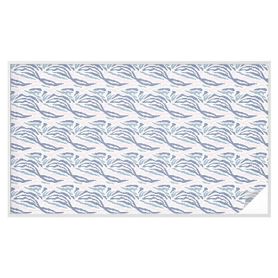 Frostfilm med dekorativt mönster Zebramönster