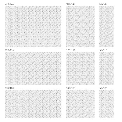 Dekorplast till fönster mosaik Geometriska mönster